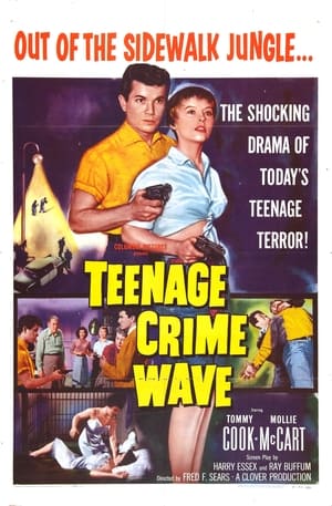 Poster Teen-Age Crime Wave 1955