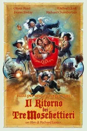 Poster Il ritorno dei tre moschettieri 1989