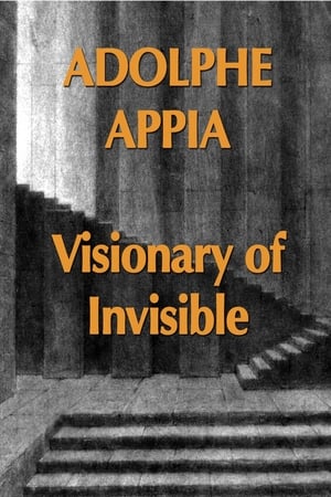 Poster Adolphe Appia le Visionnaire de l'Invisible 1988