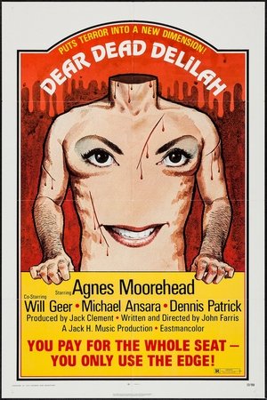 Poster Dear Dead Delilah 1972