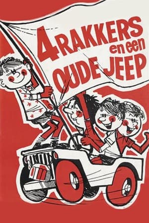 Poster Vier Rakkers en Een Oude Jeep 1959