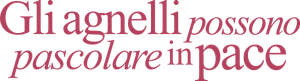 Gli agnelli possono pascolare in pace (2024) Streaming official logo