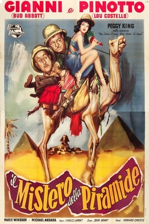 Poster Il mistero della piramide 1955