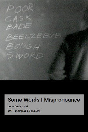 Some Words I Mispronounce