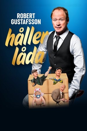 Affiche de Robert Gustafsson håller låda