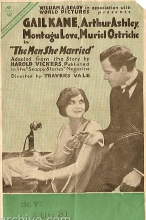 Poster The Men She Married (1916)