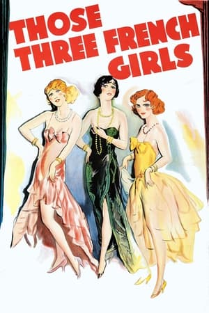 Poster Those Three French Girls 1930