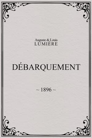 Poster Débarquement (1896)