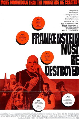 Постер фильма «Франкенштейн должен быть уничтожен (1969)» — (15 из 32)