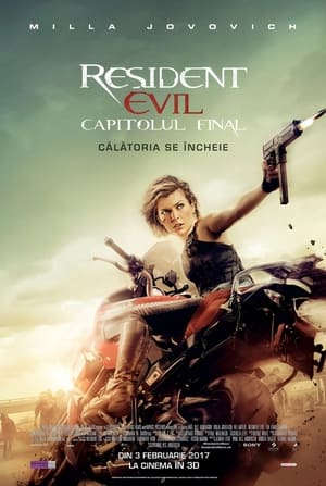 Poster Resident Evil: Capitolul final 2016