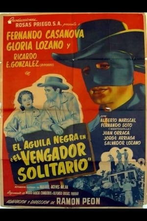 Poster El aguila negra en 'El vengador solitario' (1954)