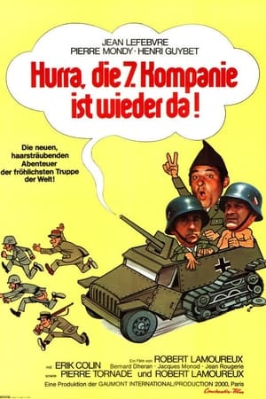 Poster Hurra, die 7. Kompanie ist wieder da 1975