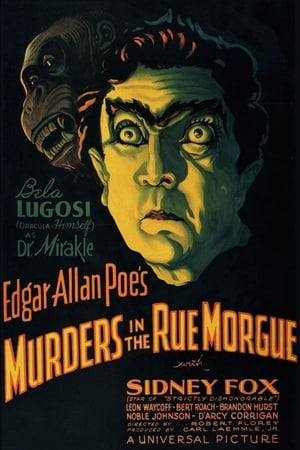 Poster Zabójstwa przy Rue Morgue 1932