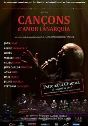 Poster Cançons d'amor i Anarquia 2014