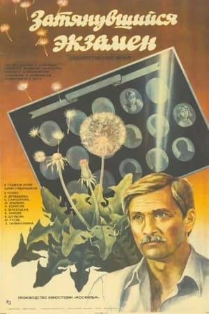 Poster Затянувшийся экзамен (1986)