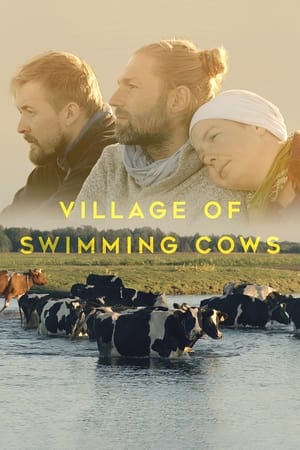 Image Village of Swimming Cows
