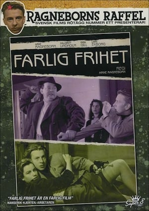 Poster Farlig frihet 1954