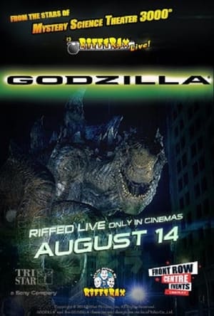 Poster RiffTrax Live: Godzilla (2014)