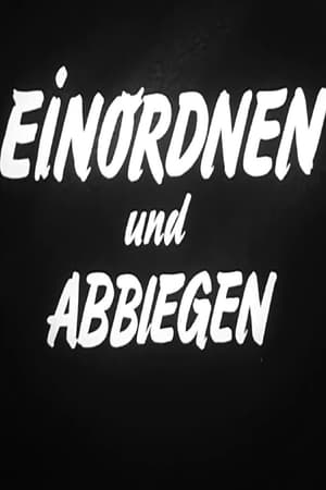 Poster Einordnen und Abbiegen (1966)