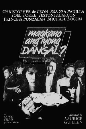Poster Magkano Ang Iyong Dangal? 1988