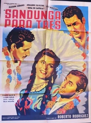 Poster Sandunga para tres (1953)