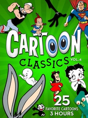 Poster Cartoon Classics - Vol. 4: 25 Favorite Cartoons - 3 Hours (2017)