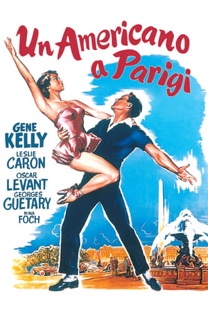 Poster Un americano a Parigi 1951