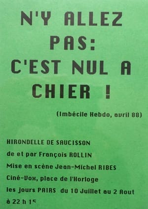 Poster Francois Rollin - Hirondelles de saucisson (1990)
