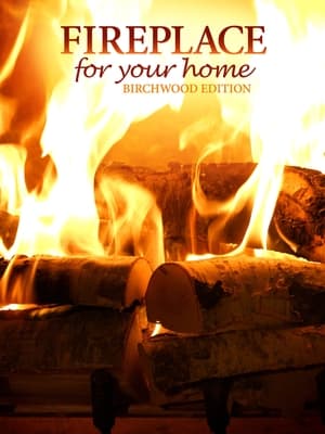 Image Fireplace 4k: Crackling Birchwood from Fireplace for Your Home