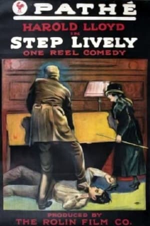 Poster Step Lively 1917