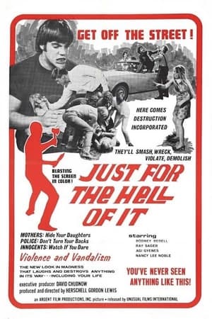 Poster Just for the Hell of It 1968