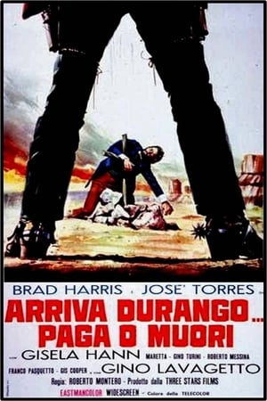 Poster Arriva Durango, paga o muori 1971