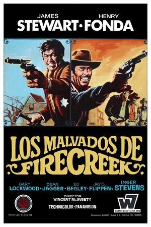 Poster Los malvados de Firecreek 1968