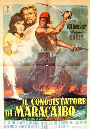 Poster Il conquistatore di Maracaibo 1961