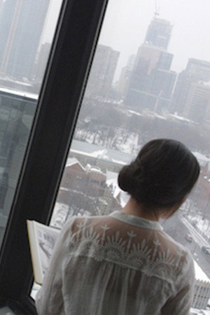 Snow Storming at Robarts Library