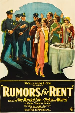 Poster Rumors for Rent (1927)