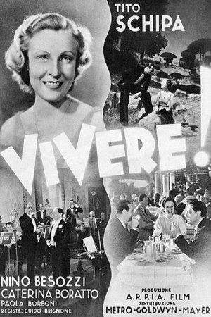 Poster Vivere! (1936)