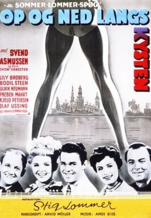 Poster Op og ned langs kysten (1950)