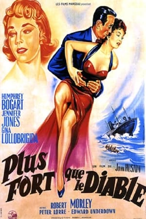 Poster Plus fort que le Diable 1953