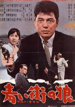Poster Burūtaun aoi machi no ōkami (1962)
