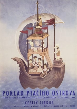 Poster Poklad Ptačího ostrova 1953