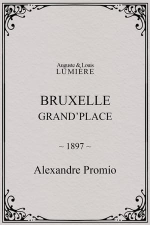 Poster Bruxelles, Grand’Place (1897)