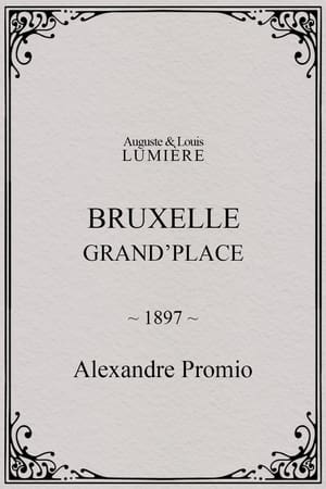 Poster Bruxelles, Grand’Place 1897