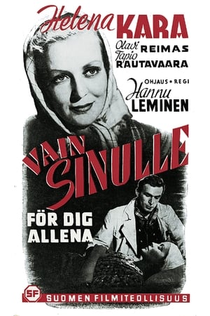 Poster Vain sinulle (1945)