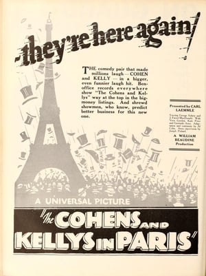 Poster The Cohens and the Kellys in Paris (1928)