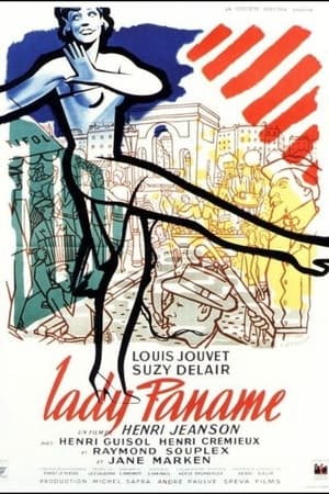 Poster Lady Paname 1950