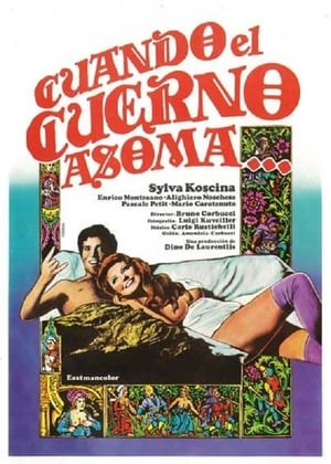 Poster Cuando el cuerno asoma 1972