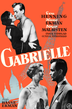 Poster Gabrielle (1954)