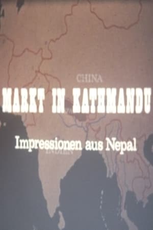 Poster Markt in Kathmandu - Impressionen aus Nepal (1965)