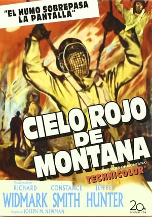 Poster Cielo rojo de Montana 1952